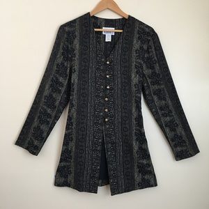 ⭐️SOLD⭐️ Vintage Bohemian Printed Tunic Blouse